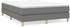 3120615: vidaXL Boxspringbett Stoff 25 140x200cm (31206)
