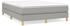 3120614: vidaXL Boxspringbett Stoff 25 140x200cm (31206)