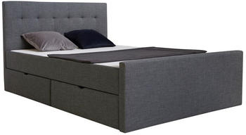 Homestyle4u Polsterbett 140x200cm (1915)