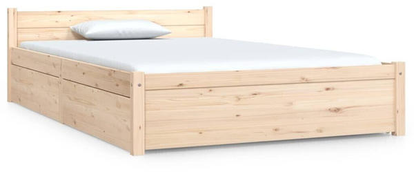vidaXL Bett mit Schubladen 120x190cm (74069)
