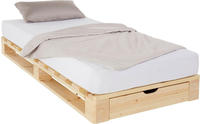 OTTO home Palettenbett ""ALASCO " Mit Schublade" zertifiziertes Massivholz,