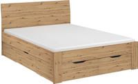 rauch Bett "Einzelbett Doppelbett Stauraum FLEXX Breiten 90/140/180 cm" Einzelbett