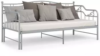 vidaXL Ausziehsofa Bettgestell 90x200cm (324766)