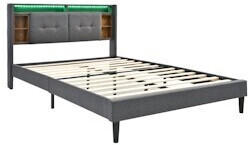 Flieks Doppelbett mit Steckdose 140x200cm (067475AAG)