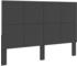 vidaXL Quadratisches Kopfteil Stoff 180x200cm (287478)