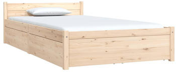 vidaXL Bett mit Schubladen 90x200cm (3103483)