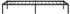 vidaXL Bettgestell Metall 80x200cm (350837)