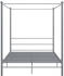 vidaXL Himmelbett Metall 160x200cm (325065)