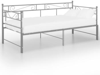 vidaXL Tagesbett Ausziehbar Metall 90x200cm (324772)