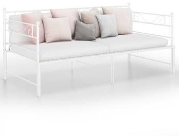 vidaXL Tagesbett Ausziehbar Metall 90x200cm (324771)