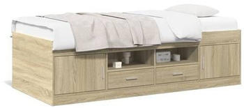vidaXL Tagesbett mit Schubladen Holzwerkstoff 90x200cm (3280246)