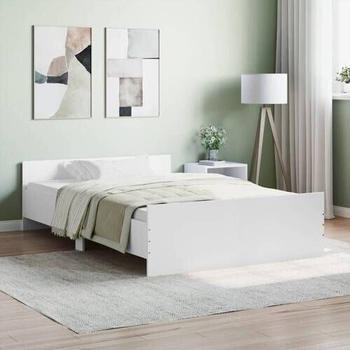 vidaXL Bettgestell mit Kopf- und Fußteil 120x200cm (3203740)