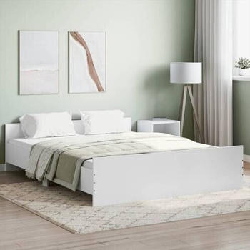 vidaXL Bettgestell mit Kopf- und Fu&szlig;teil 140x200cm (3203747)