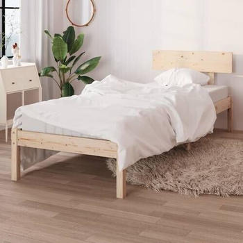vidaXL Massivholzbett Kiefer 90x200cm (810132)
