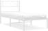 vidaXL Bettgestell mit Kopfteil Metall 80x200cm (372317)