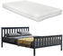 en.casa Hellnar 180x200cm mit Matratze (65537511)