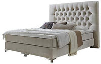 ATLANTIC home collection Boxspringbett "Ronja" mit Topper und extra hohem...