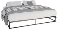 Metallbett Scala Schwarz 200x200x25 Cm