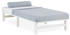 Homestyle4u Futonbett 90x200cm weiß (1965)