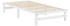 Homestyle4u Futonbett 90x200cm weiß (1965)