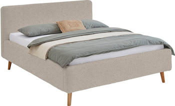 Meise Möbel Mattis mit Bettkasten 160x200cm Flausch beige