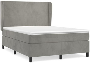 vidaXL Velvet Bed Frame 140 x 190 cm (3129087)