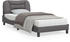 vidaXL Bettgestell mit LED Kunstleder 90x200cm (3213909)