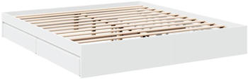 vidaXL Wood Bed Frame 180 x 200 cm (3280636)