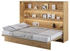 Meblini Bed Concept BC-04 140x200cm horizontal mit Matratze