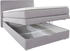 Jockenhöfer Amira 140x200cm H4 Federkern grau