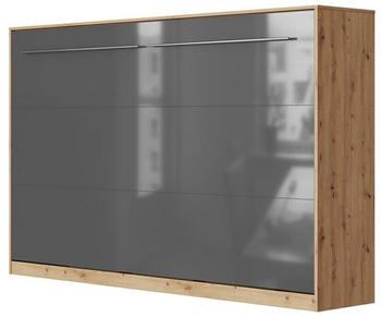SmartBett Standard Horizontal 120x200cm wildeiche/anthrazit hochglanz (113790-129) SmartBett Standard Horizontal 120x200cm wildeiche/anthrazit hochglanz (113790-129)