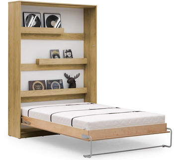 QMM TraumMöbel VB 90x200cm vertikal eiche-sonoma