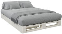 OTTO home Palettenbett ""ALASCO " Mit Schublade" zertifiziertes Massivholz,