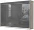 SmartBett Standard horizontal 140x200cm beton/hochglanz-anthrazit