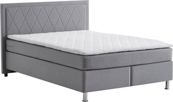 Atlantic Home Collection Helena 140x200cm mit Bettkasten H2 grau