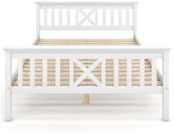 SOFTWEARY Doppelbett mit Lattenrost und Fußteil 140x200cm