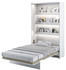 Meblini Bed Concept BC-02 120x200cm vertikal mit Matratze