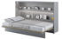 Meblini Bed Concept BC-05 120x200cm horizontal mit Matratze
