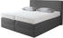 Westfalia Schlafkomfort Boxspringbett 160x200cm H2 Microvelours anthrazit
