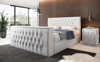 Luxusbetten24 Velano 140x200cm H4 weiß