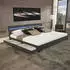 Home Deluxe Nube 270x200cm mit Matratze dunkelgrau