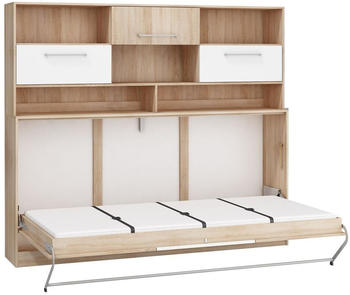 Bim Furniture Roger 90x200cm mit Regal sonoma-eiche/blau