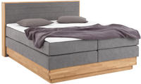 Home affaire Boxspringbett "Cavan" Eiche, inkl. Bettkasten & Topper, verschiedene