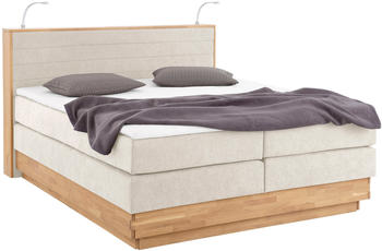 Home Affaire Cavan mit LED 180x200cm H4/H4 Topper Basic beige