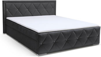 Leonique Alfie 180x200cm mit Strass H4 TFK schwarz