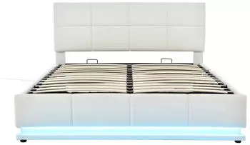 Flieks Polsterbett mit LED 160x200cm