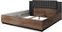 Helvetia Sigma 180x200cm eiche flagstaff/schwarz
