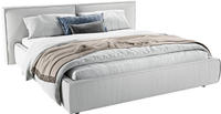 Home affaire Polsterbett "Adrina mit Biesenoptik, Feincord und Luxus-Microfaser" bis