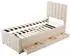 Flieks Polsterbett 90x200cm beige