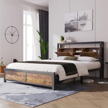 Merax Metallbett 140x200cm (449293AAA)